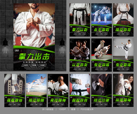 跆拳道海报