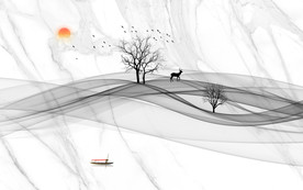 现代电视背景墙