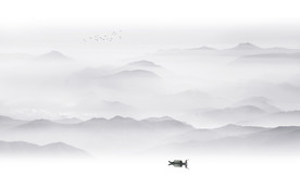 新中式山水画