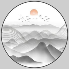 水墨画