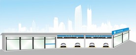 洗车店