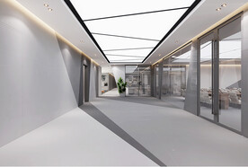 过道、接待区效果图