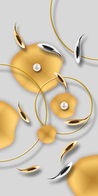 九鱼图玄关晶瓷画