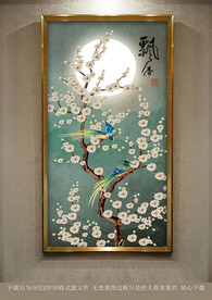 花鸟挂画