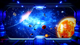 宇宙星空电视背景墙