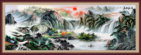 山水画
