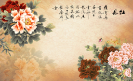 富贵牡丹图