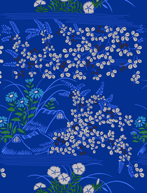 线条 叶子 花朵