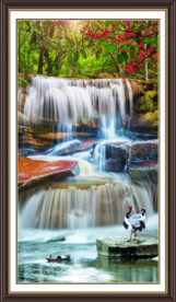 玄关山水画