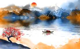 水墨山水