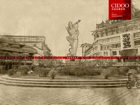 敦煌反弹琵琶雕像