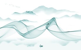 大气山水意境新画 TIF分层