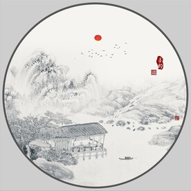 国画山水