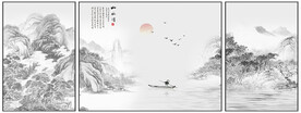 水墨画