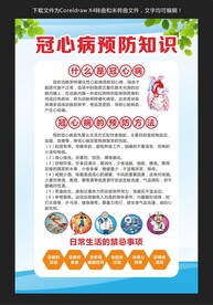 冠心病预防知识