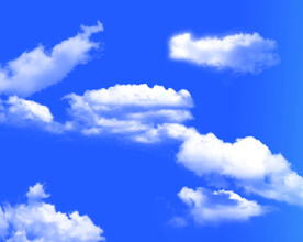 蓝天白云