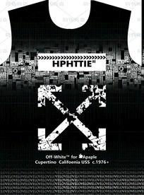 潮流男装印花 分层 高清