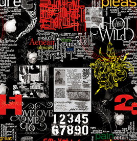 潮牌印花 高清分层 无缝衔接