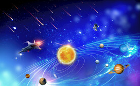 梦幻星空流星雨