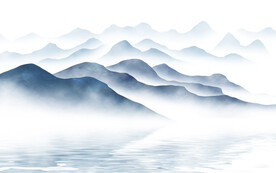 新中式水墨山水