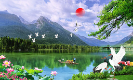 山水画