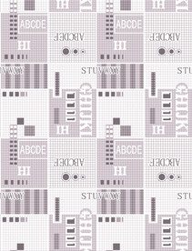 大牌字母格子组合
