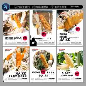 玉米种子海报