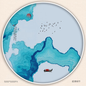 抽象意境装饰画