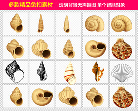 海螺免抠素材