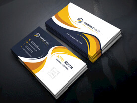 经典大气企业商务名片设计模板