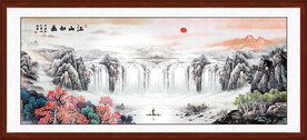 山水画 