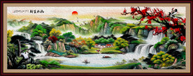 国画山水