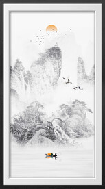 国画山水