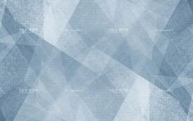 浅蓝色几何图形背景墙画