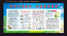 创卫宣传栏