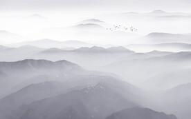 山水背景墙