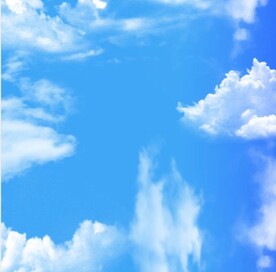 蓝天白云