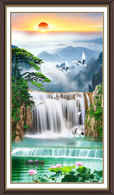 玄关山水画