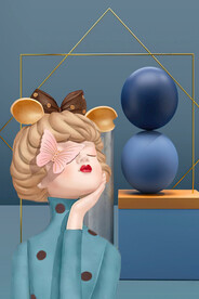 玄关画 人物装饰画