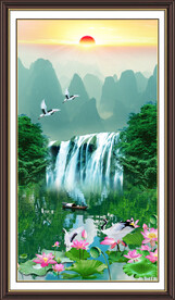 玄关山水画