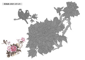 花鸟纹