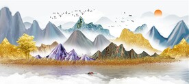 高端意境山水