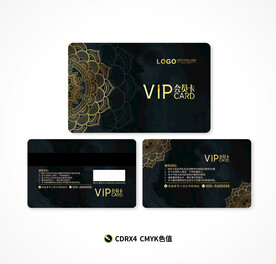 高档欧式会员卡
