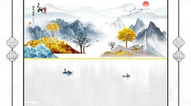 湖光山色