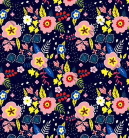 花草 卡通 数码印花