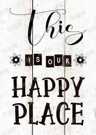 复古木板装饰画