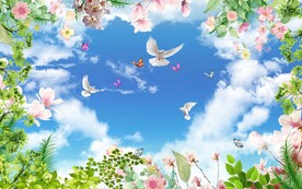 玉兰花开