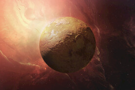 震撼外太空行星星球PSD素材