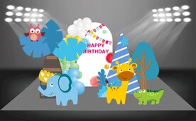 宝宝生日布置