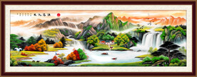 新中式油画